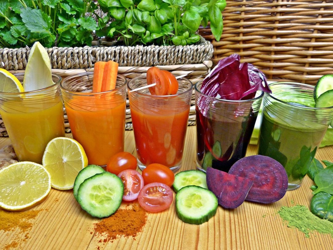Making dye from veggies