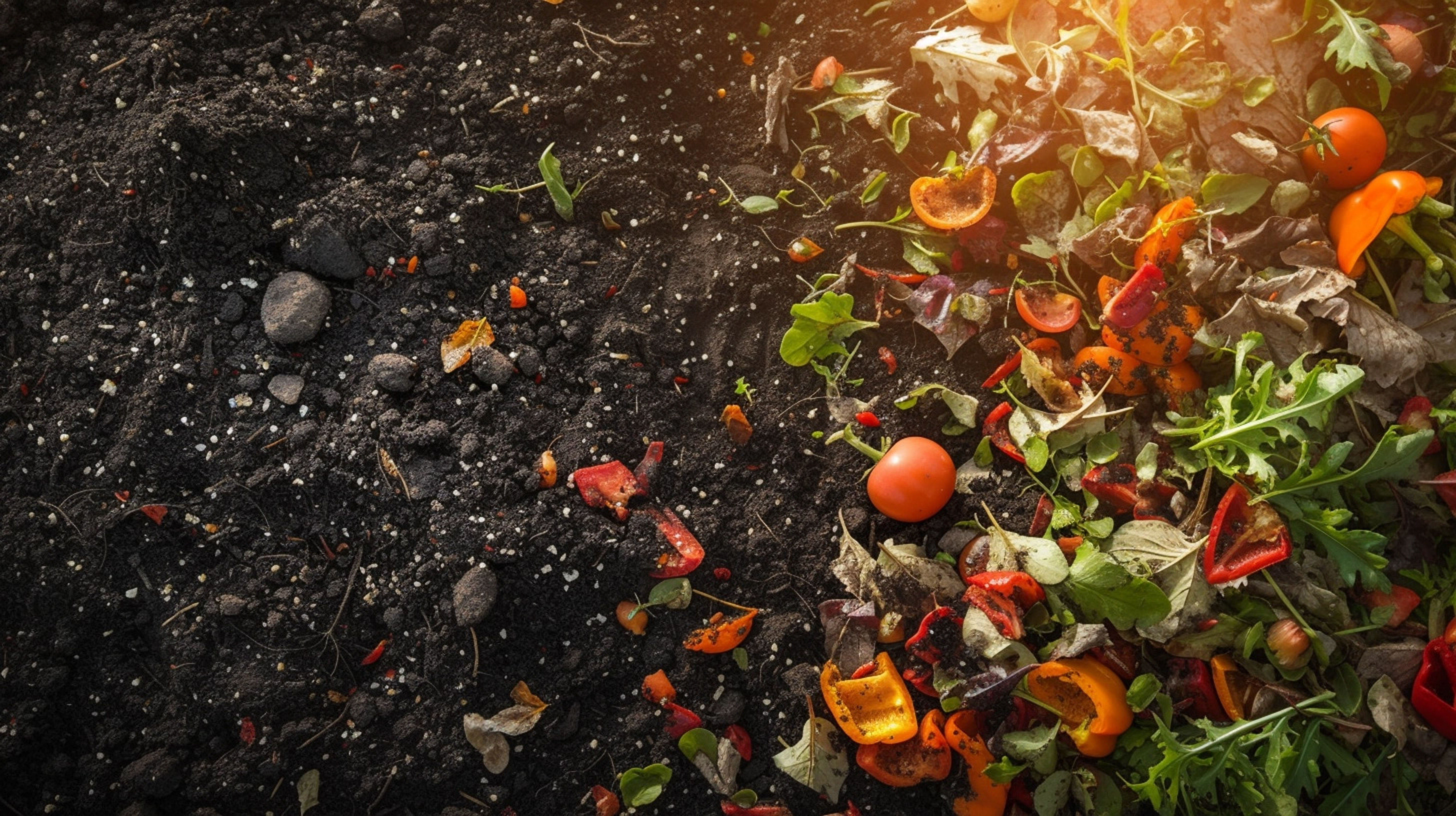 Organic compost waste